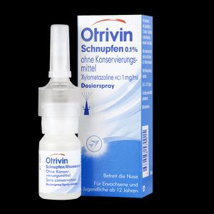 Otrivin 0,05% Nasenspray ohne Konservierungsmittel - 10 Milliliter