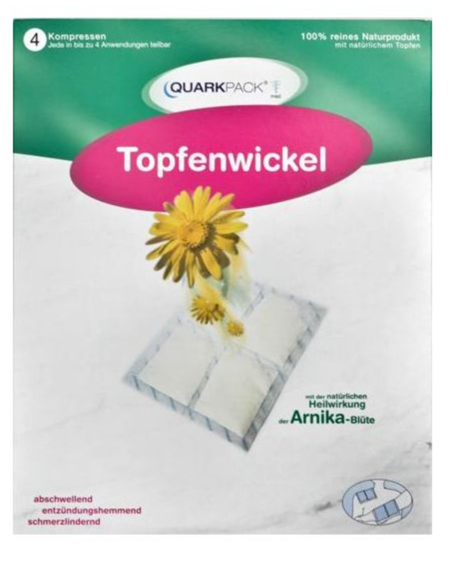 QUARKPACK TOPFENWICK +ARNIKA - 5 Stück
