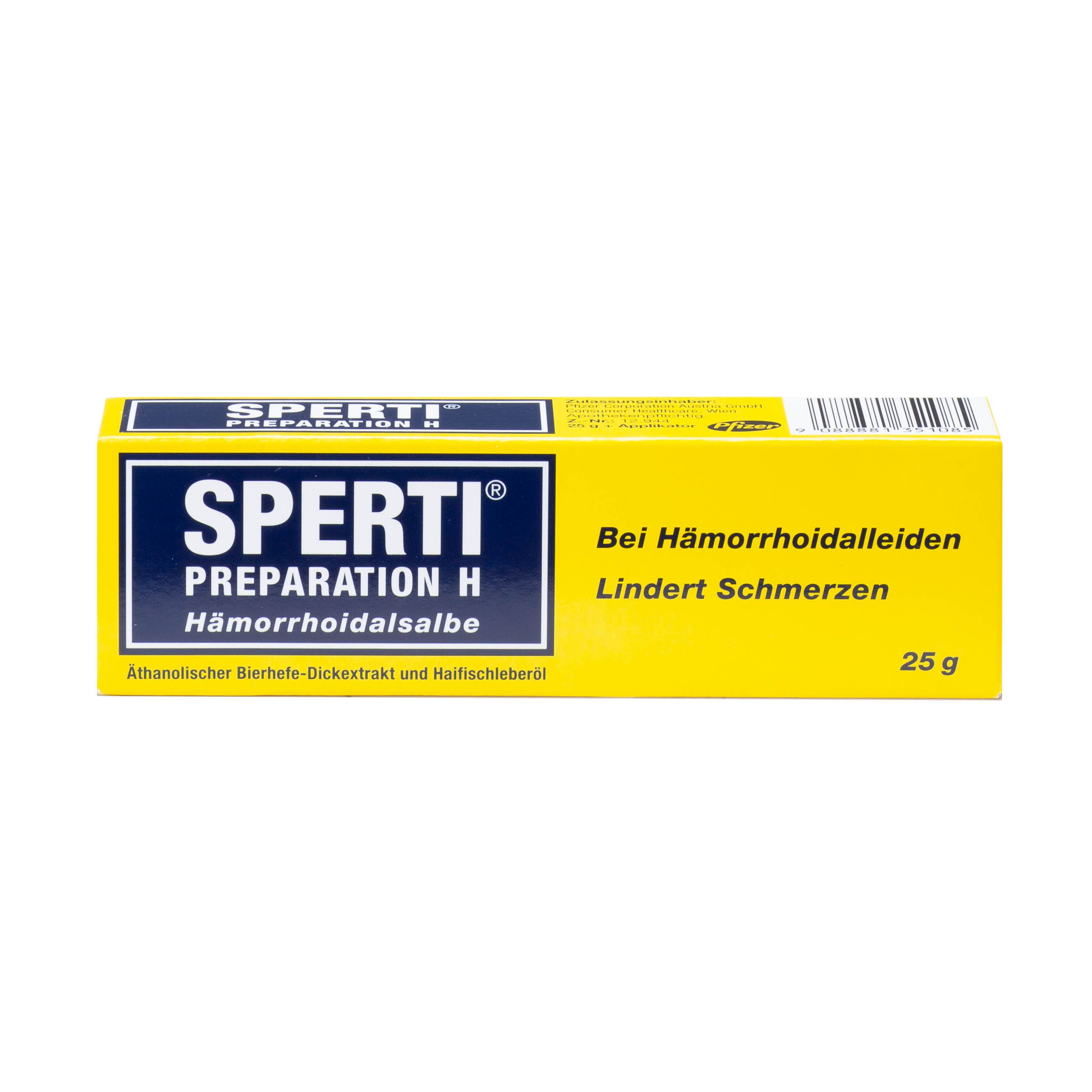 Sperti Preparation H Salbe - 25 Gramm