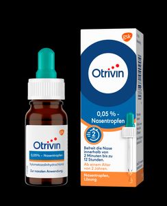Otrivin 0,05% Nasentropfen - 10 Milliliter