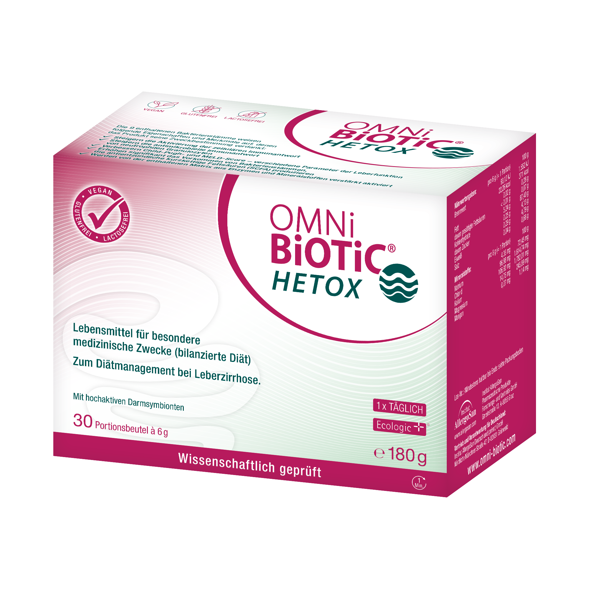 OMNi-BiOTiC® HETOX, 30 Sachets a 6g - 30 Stück