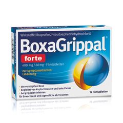 BoxaGrippal® forte 400 mg/60 mg - Filmtabletten - 12 Stück