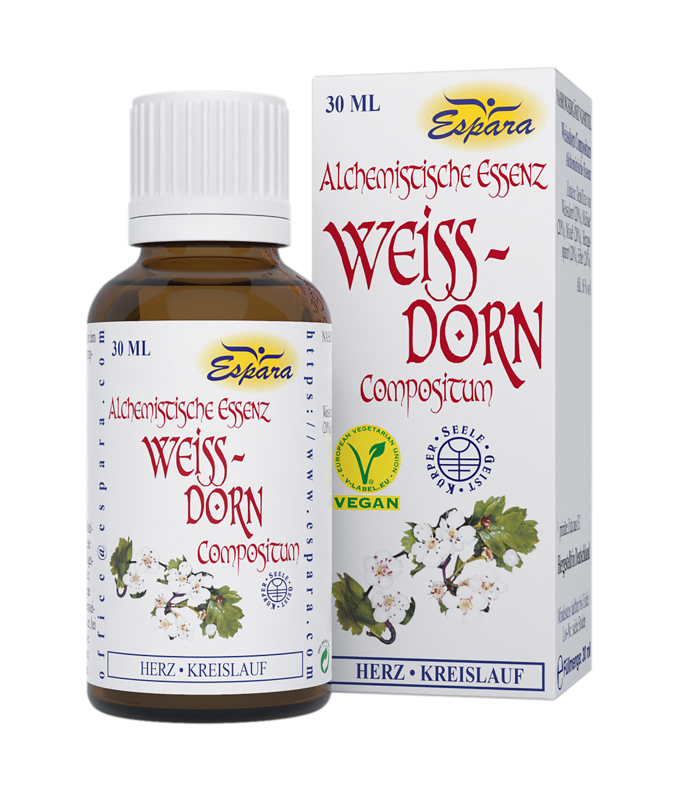 Espara Weißdorn Compositum Alchemistische Essenz - 30 Milliliter