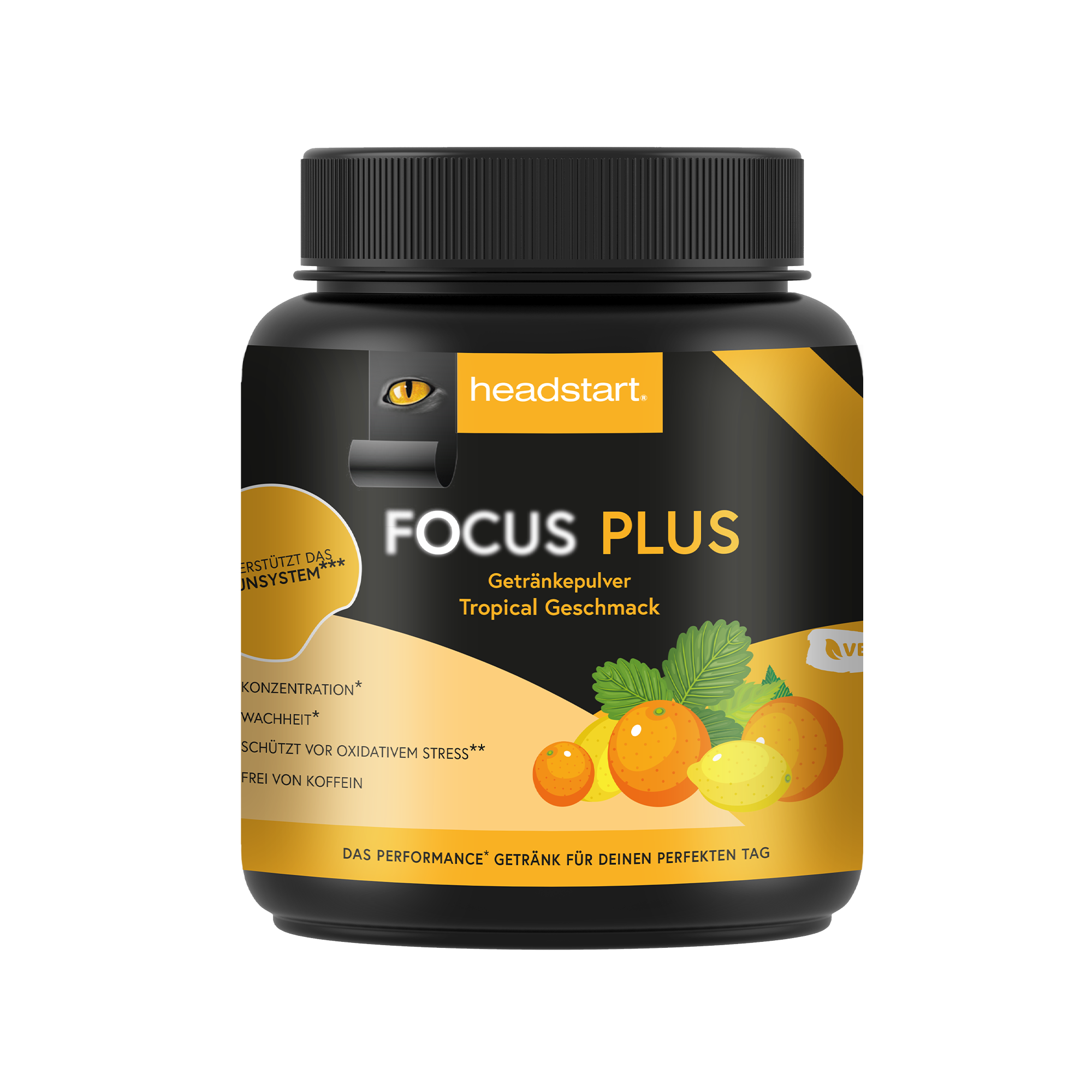 FOCUS PLUS Getränkepulver Tropical – 500g - 500 Gramm