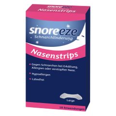 Snoreeze Nasenstrips Large - 10 Stück