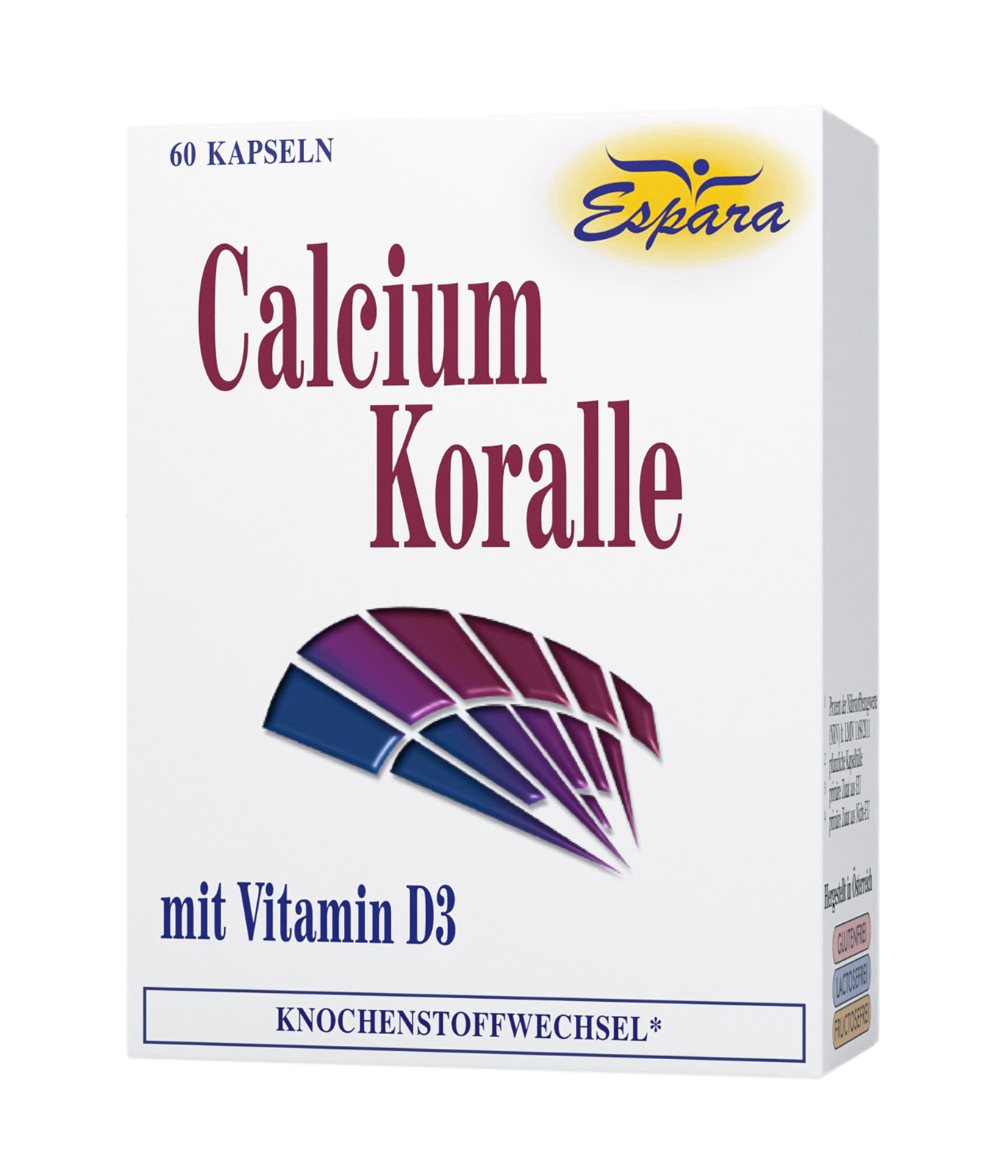 Espara Calcium-Korallen Kapseln - 60 Stück