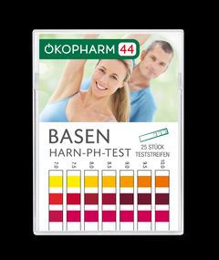 Ökopharm44® Basen Harn-pH-Test Teststreifen 25 ST - 25 Stück