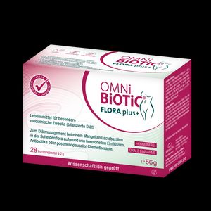 OMNi-BiOTiC® FLORA plus+, 28 Sachets a 2g - 28 Stück