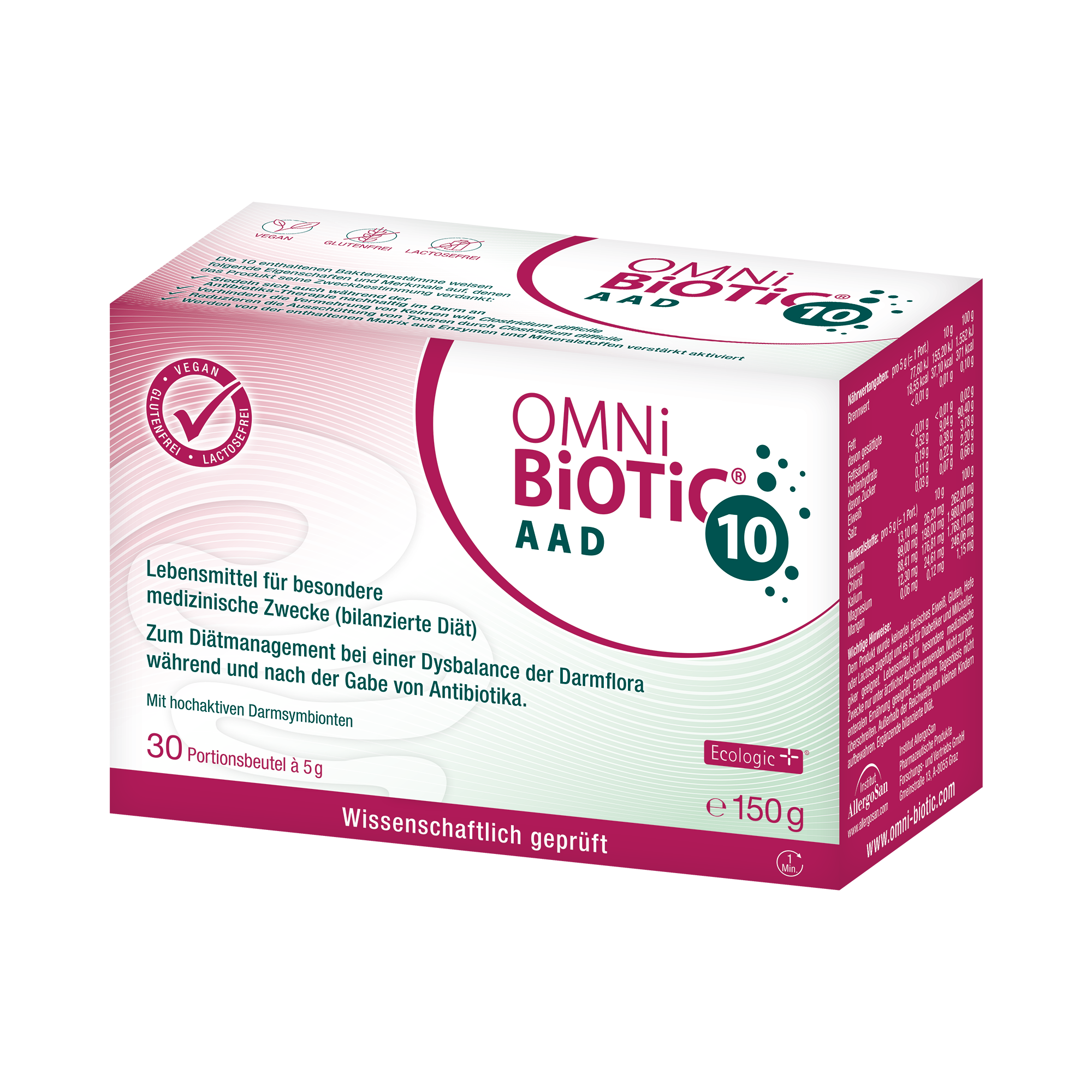 OMNi-BiOTiC® 10 AAD, 30 Sachets a 5g - 30 Stück