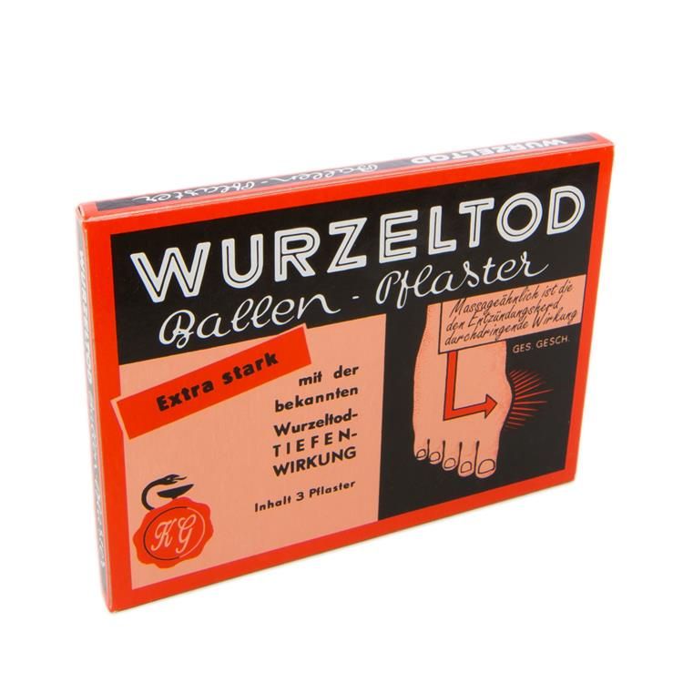 Wurzeltod Ballenpflaster - 3 Stück