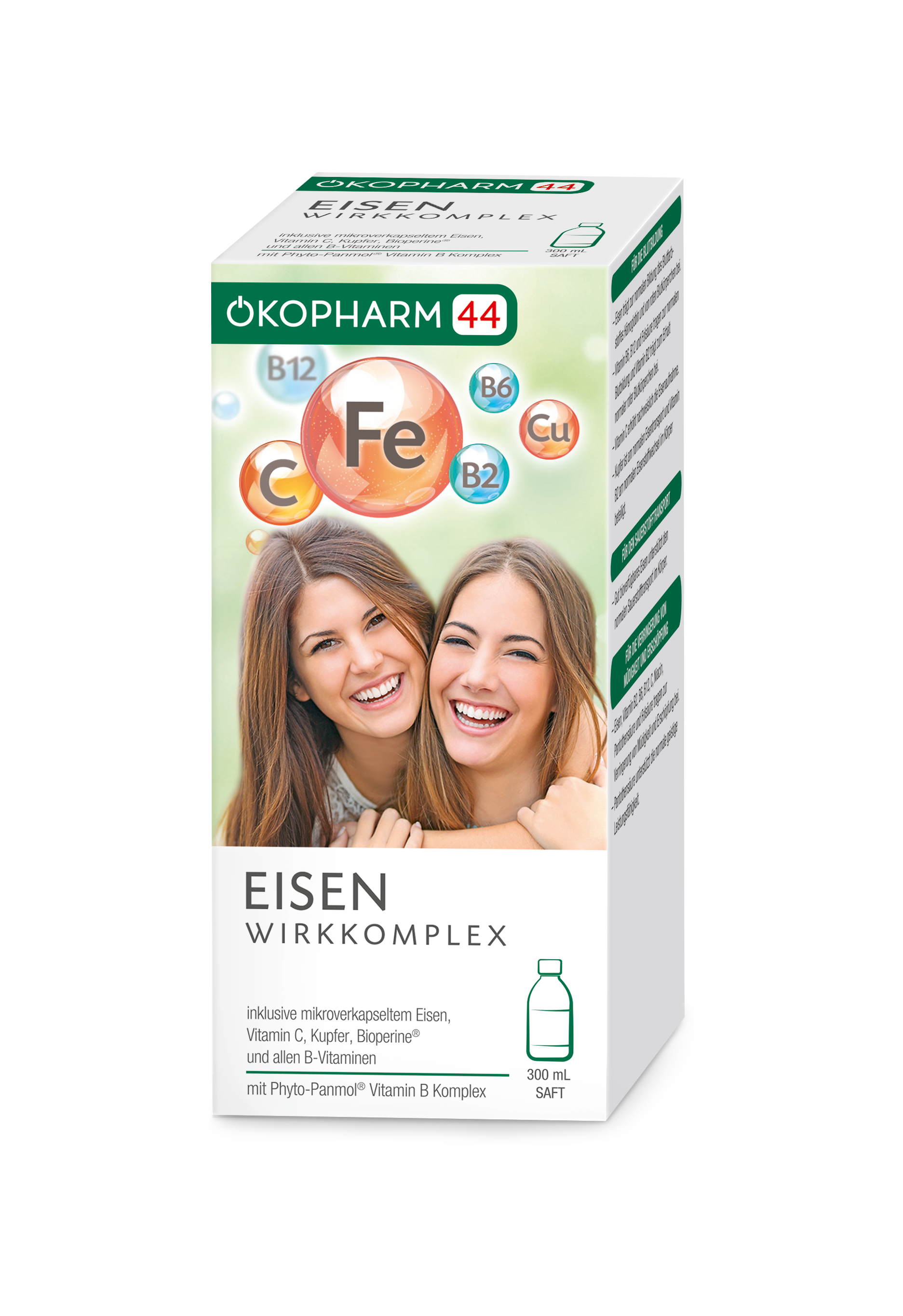 &#xD6;kopharm44&#xAE;&#x20;Eisen&#x20;Wirkkomplex&#x20;Saft&#x20;300&#x20;mL&#x20;-&#x20;300&#x20;Milliliter