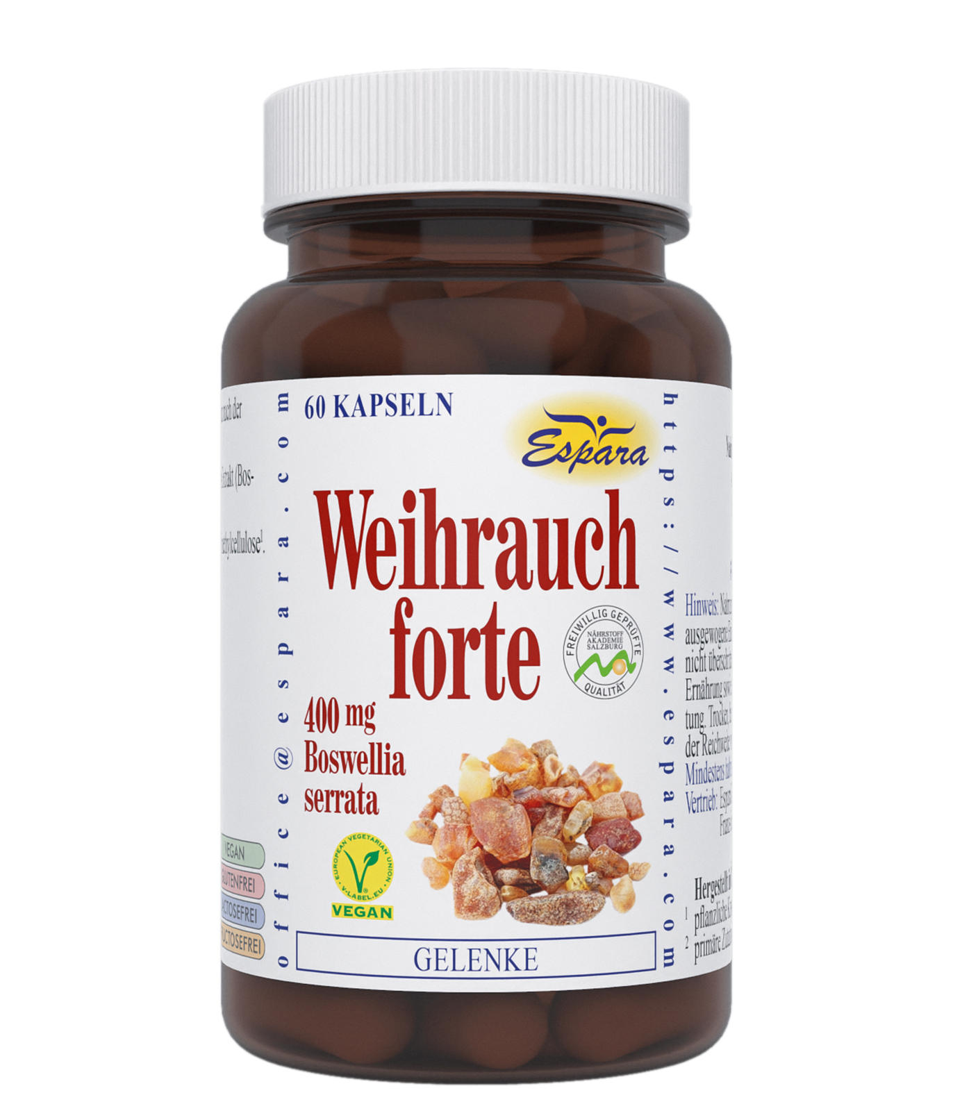 Espara Weihrauch forte Kapseln - 60 Stück