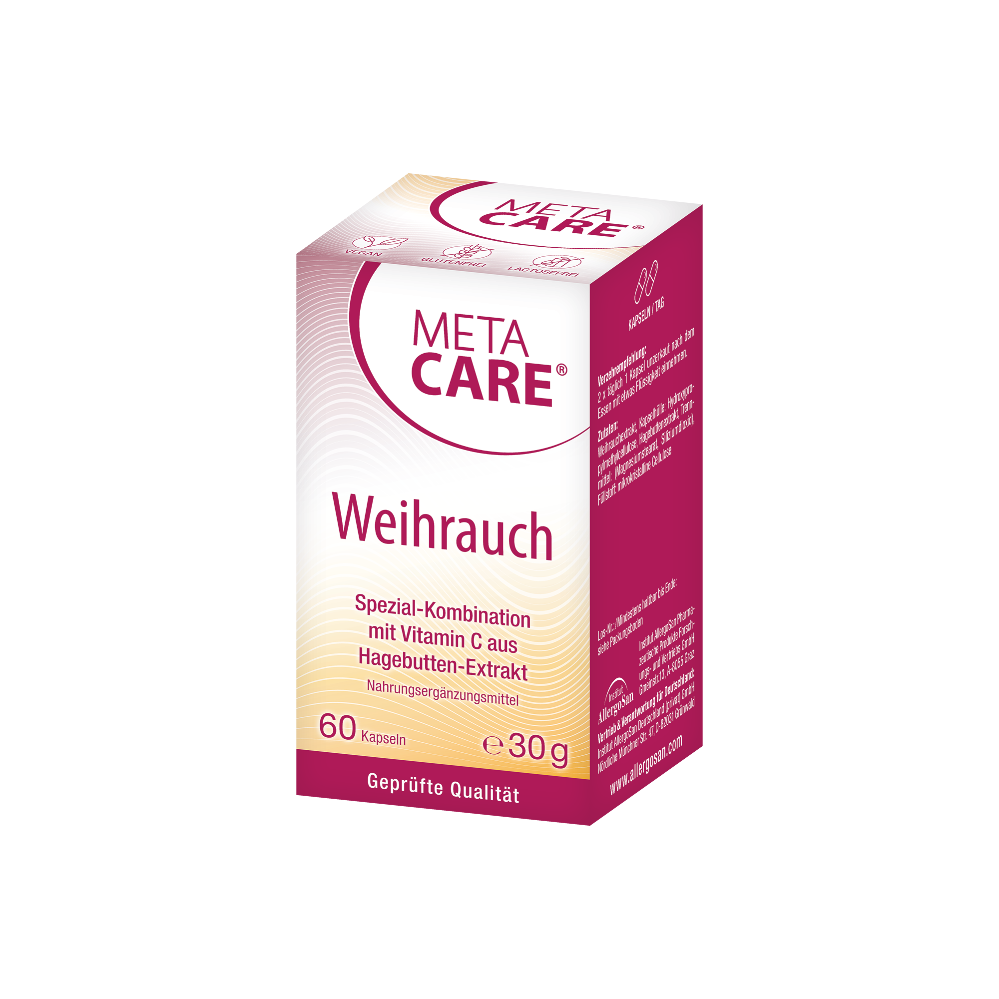 META-CARE® Weihrauch, 60 Kapseln - 60 Stück