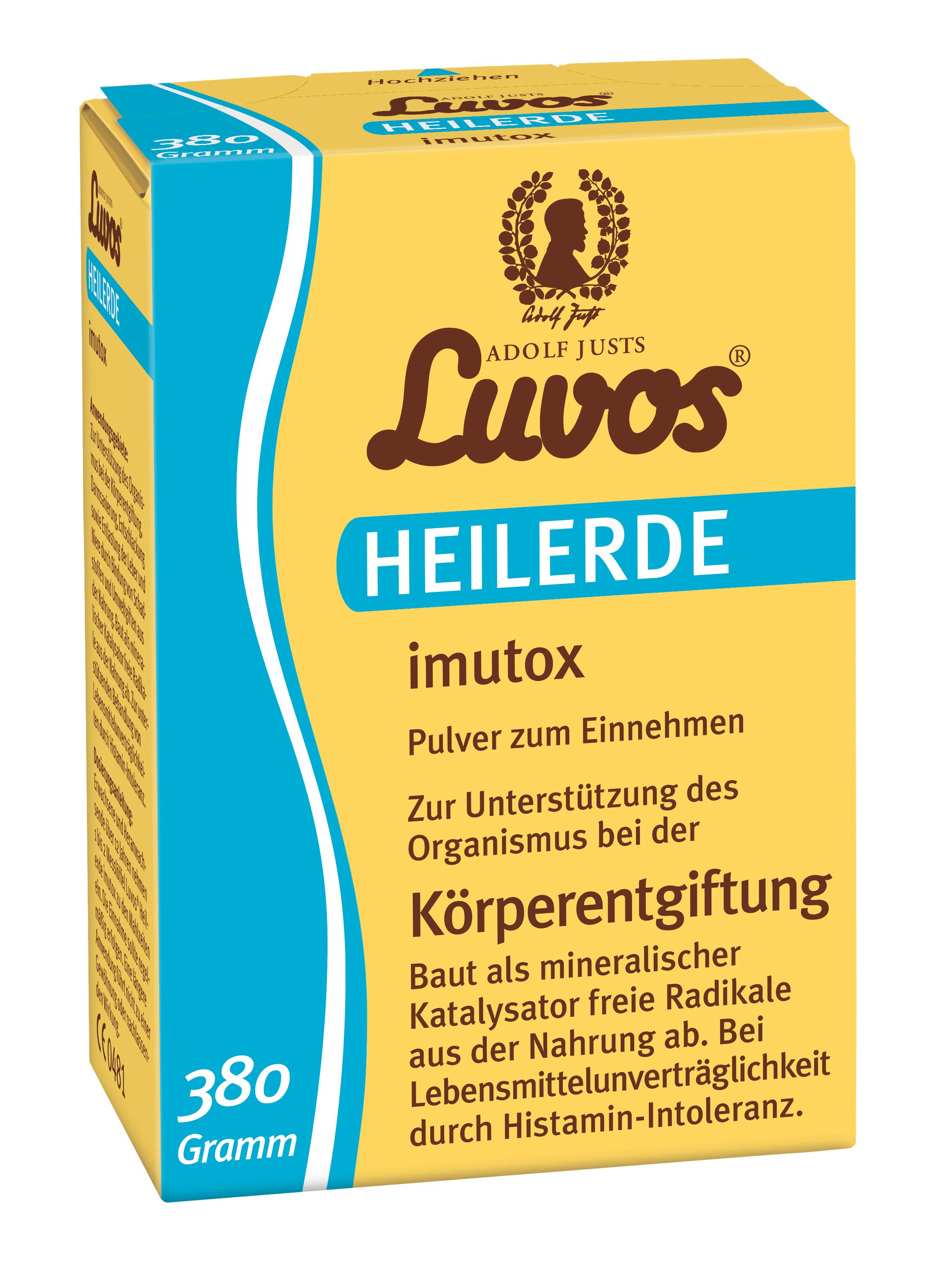 Luvos Heilerde imutox 380 g Pulver - 380 Gramm