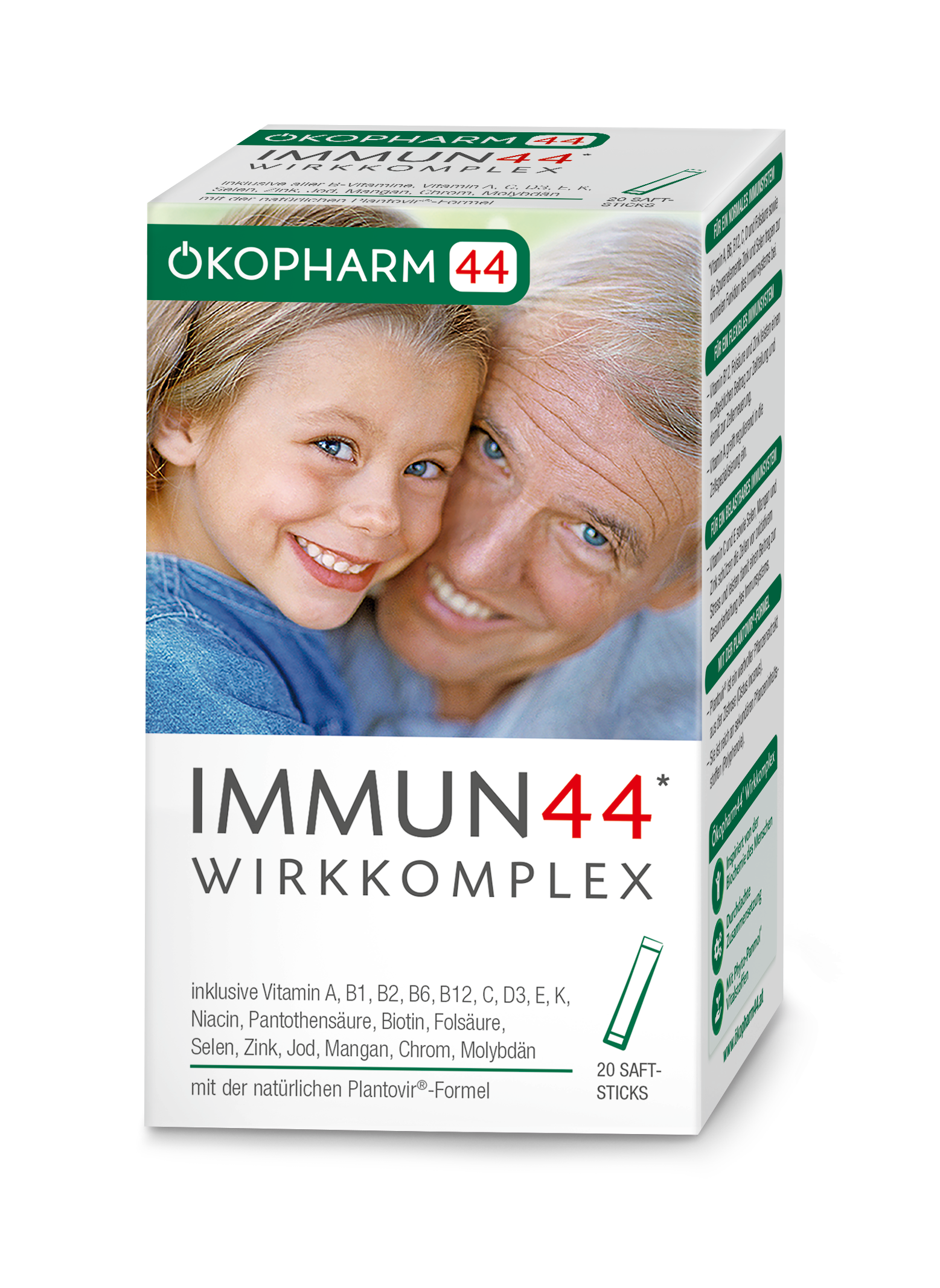 Ökopharm44® Immun44® Wirkkomplex Saft-Sticks 20ST - 20 Stück