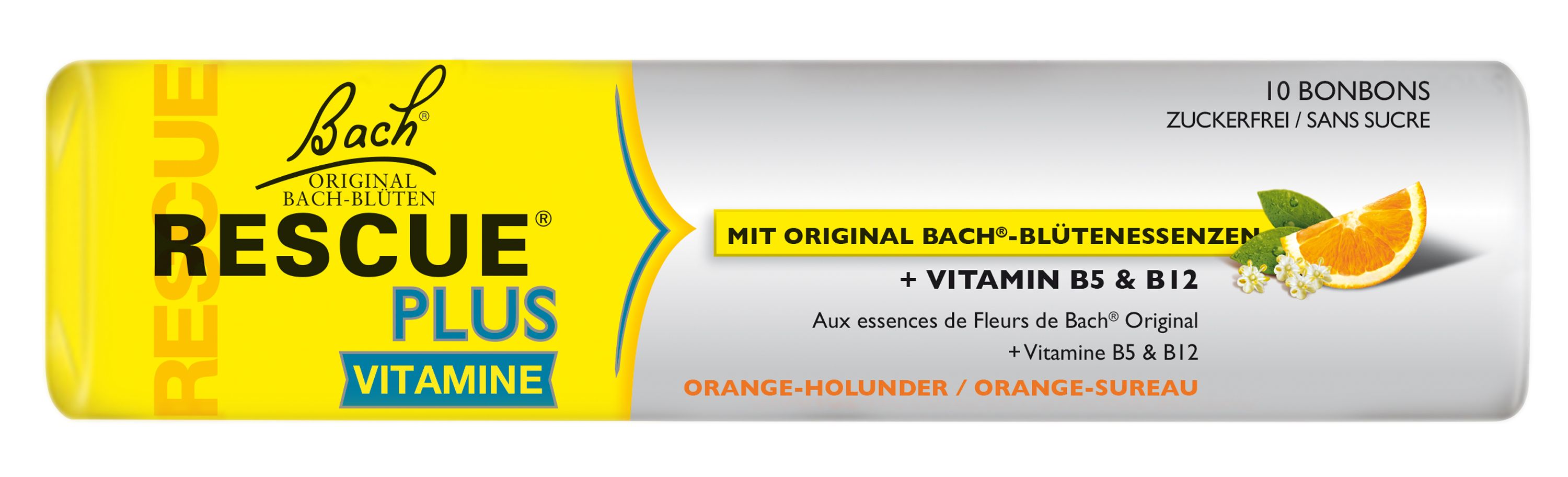 RESCUE® Plus Bonbons - 10 Stück