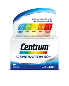 Centrum Generation 50+ von A bis Zink 30 Stk. - 30 Stück