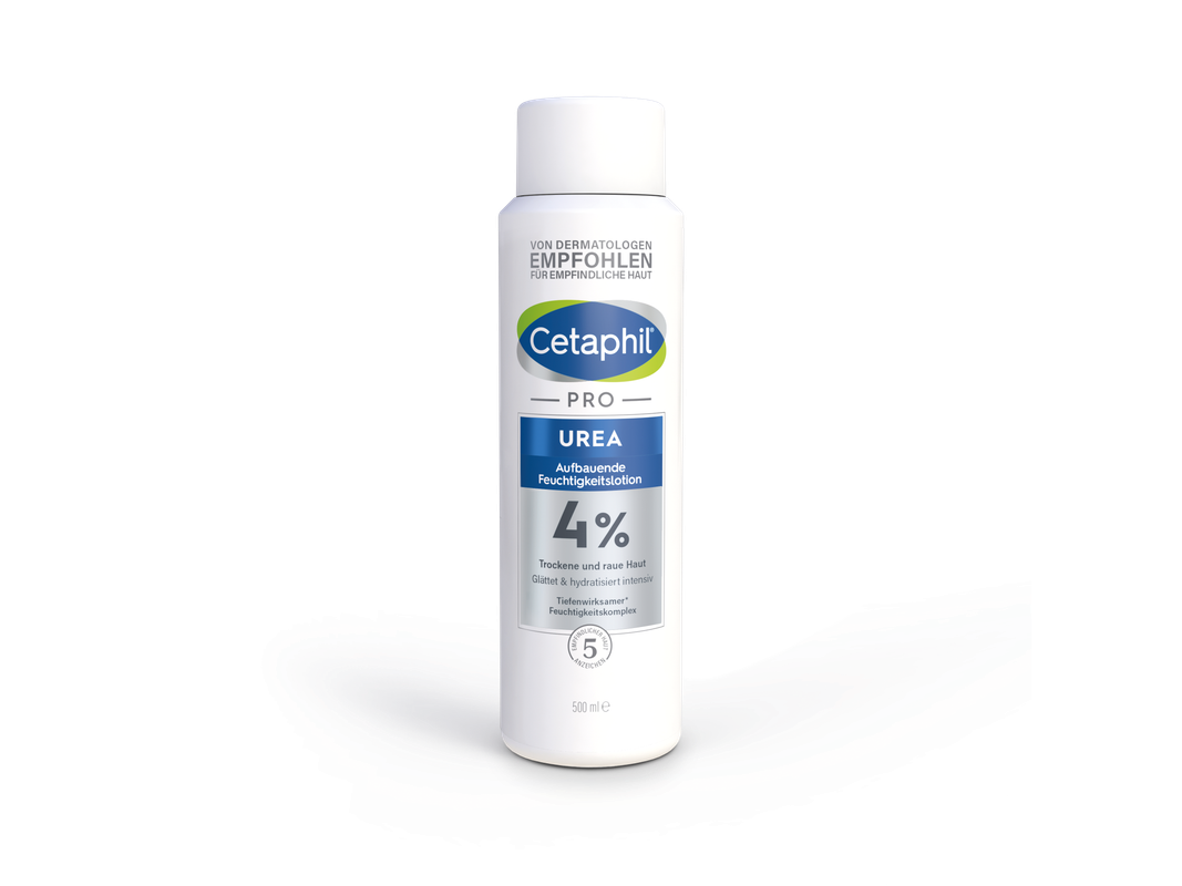 Cetaphil PRO Urea 4% Aufbauende Feuchtigkeitslotion - 500 Milliliter