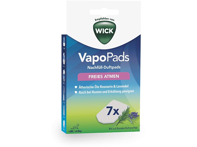 ZUBEHOER VAPOPAD WICK WBR7 - 7 Stück